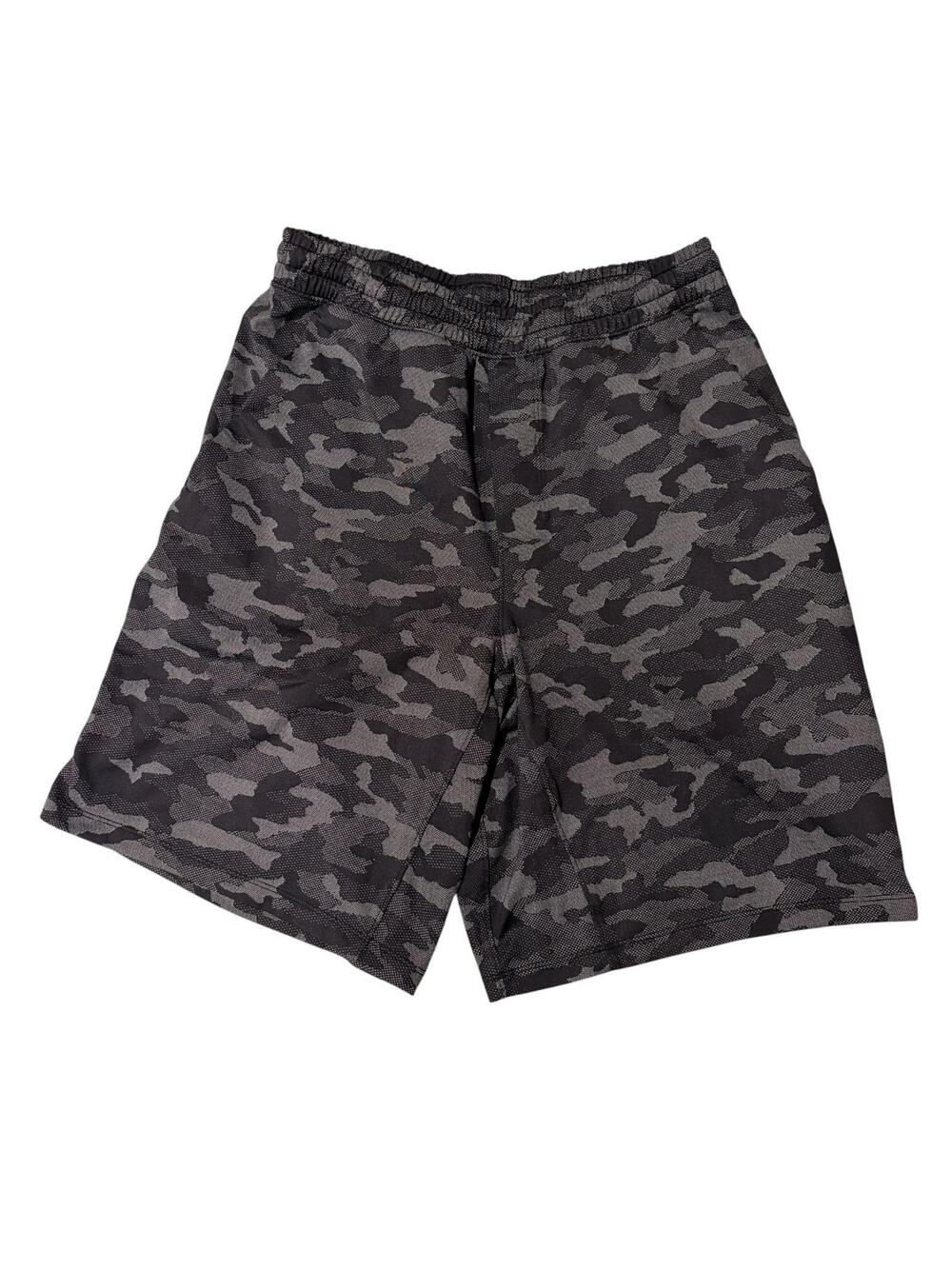 Lululemon Mens Medium Shorts 9" Gray Breathable Moisture Wicking Athletic
